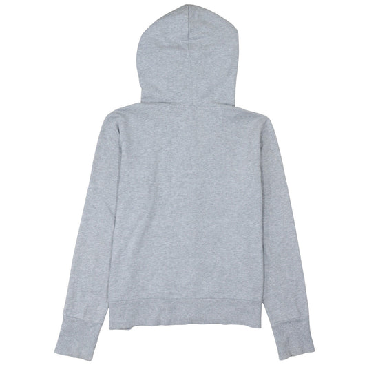 GAP Men's Grey Full Zip Hoodie XL Cotton Classic Logo Sweatshirt