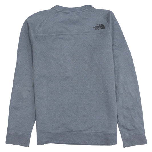 The North Face Men's Grey Pullover Sweatshirt Size S Outdoor Fleece