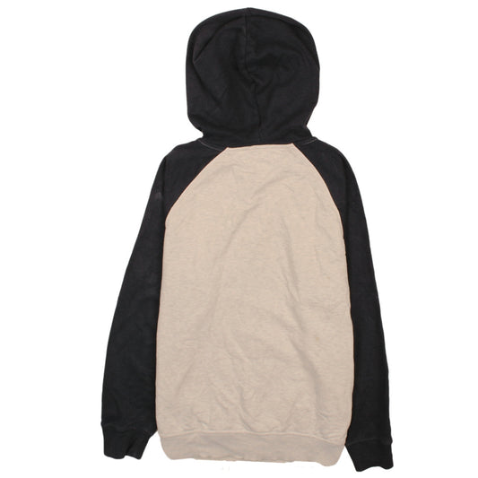 Tommy Hilfiger Women Beige & Black Full Zip Hoodie Size 16/18
