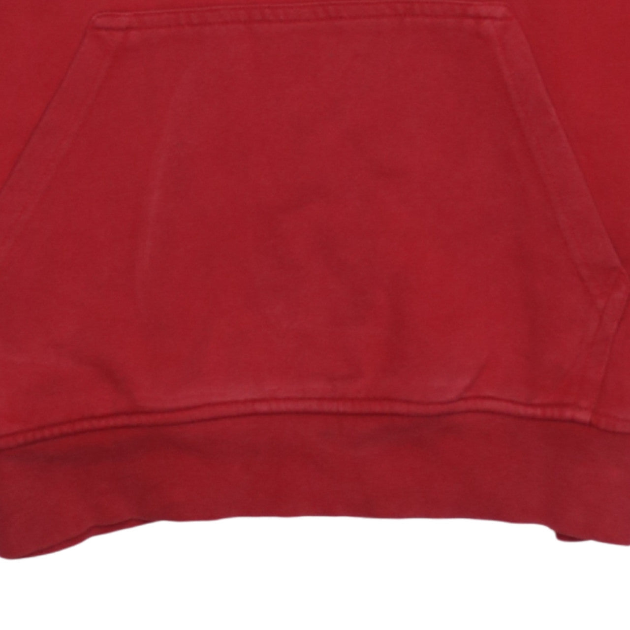 Helly Hansen Men's Red Pullover Hoodie Size S Logo Fleece