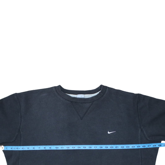 Nike Men's Black XL Crew Neck Fleece Pullover Sweatshirt