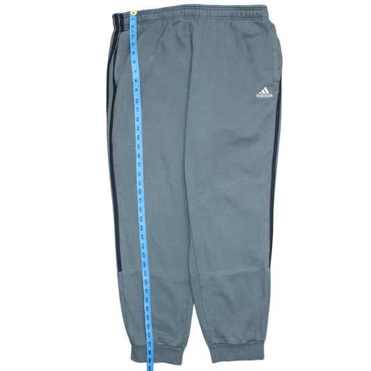 Adidas Men's Grey XL Jogger Fleece Sweatpants Tapered Fit