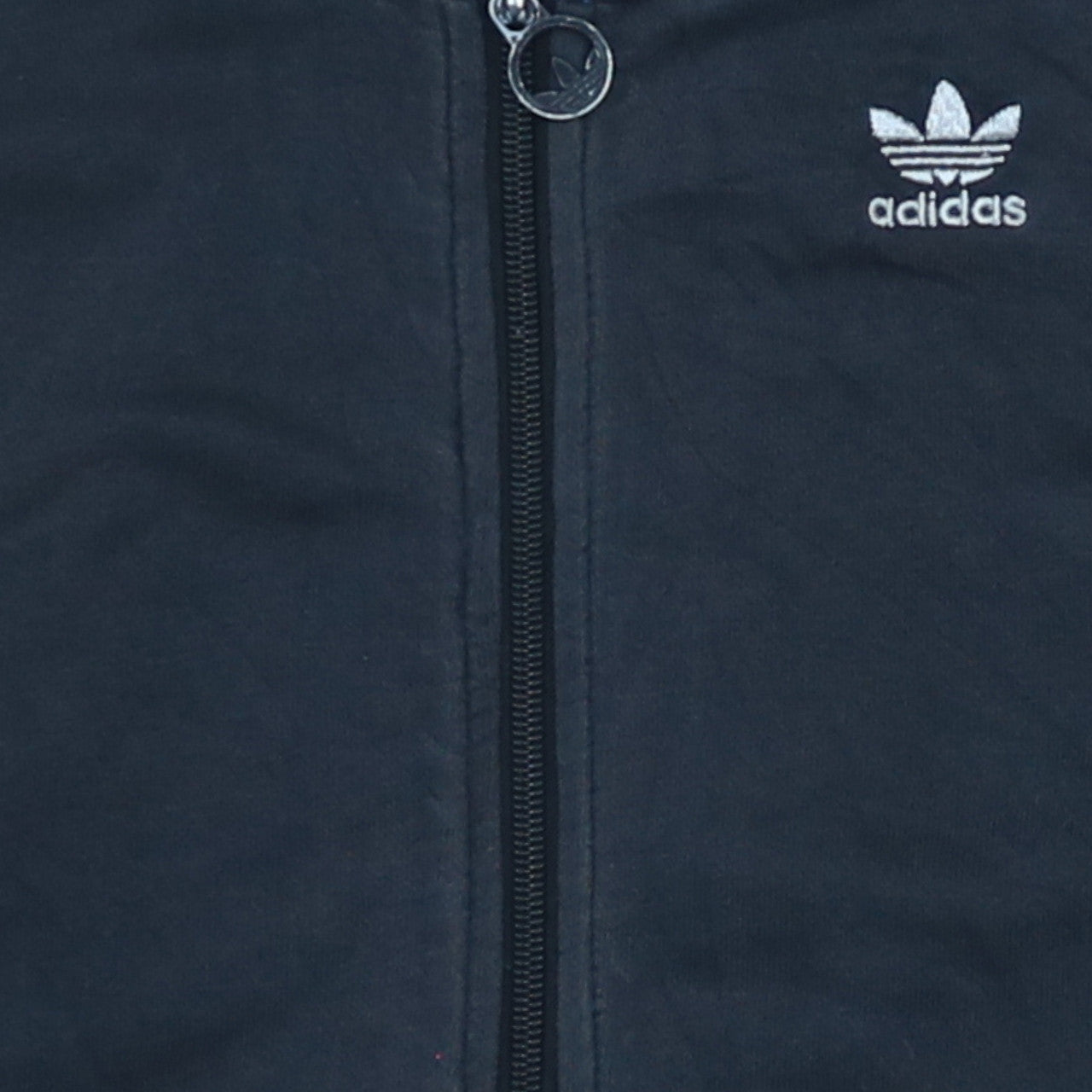 Additional view of adidas men’s blue full zip hoodie xs logo graphic sportswear