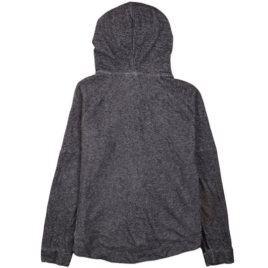 Adidas Womens Grey Full Zip Hoodie Size M 12-14 Sportswear
