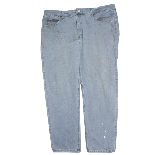 Lee Men's Blue Regular Fit Straight Leg Jeans Size 42x30