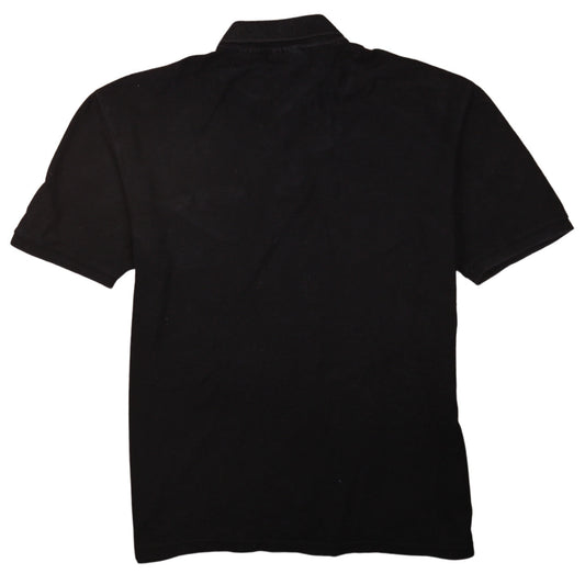 FILA Men’s Black Cotton Short Sleeve Polo Shirt Size L