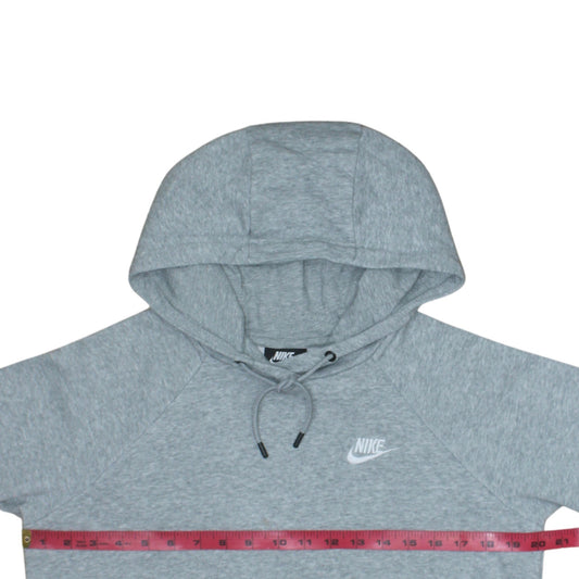 Nike Men's Grey Pullover Hoodie Small Regular Fit Sportswear