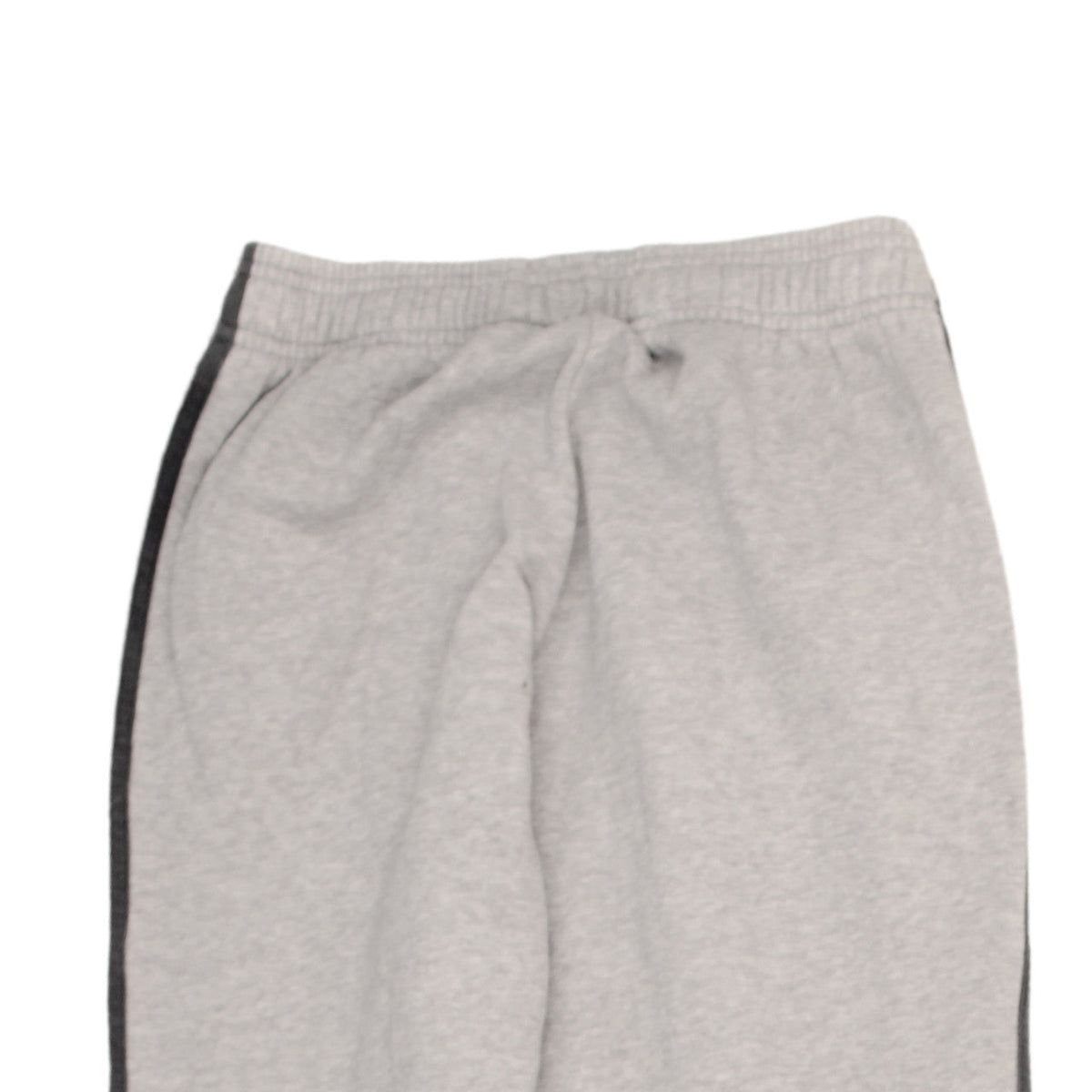 Additional view of Adidas boys’ grey jogger trousers 13-14 years elastic waist fleece tracksuit bottoms