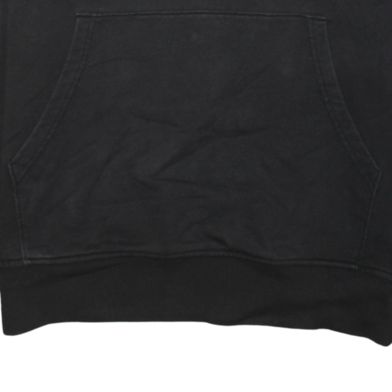 The North Face Men's Black Pullover Hoodie M Graphic Korea