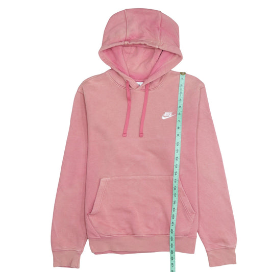 Nike Women Pink Pullover Hoodie Small Hooded Sweatshirt
