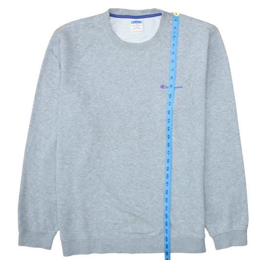 Champion Men's Grey 2XL Crew Neck Pullover Sweatshirt