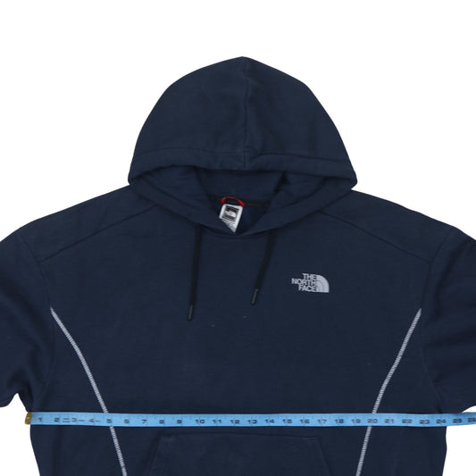 The North Face Unisex Blue Pullover Hoodie L Outdoor Fleece