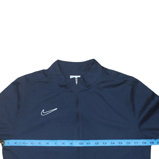 Nike Boys Blue Dri-Fit Full Zip Sweatshirt Jacket XL 158-170cm