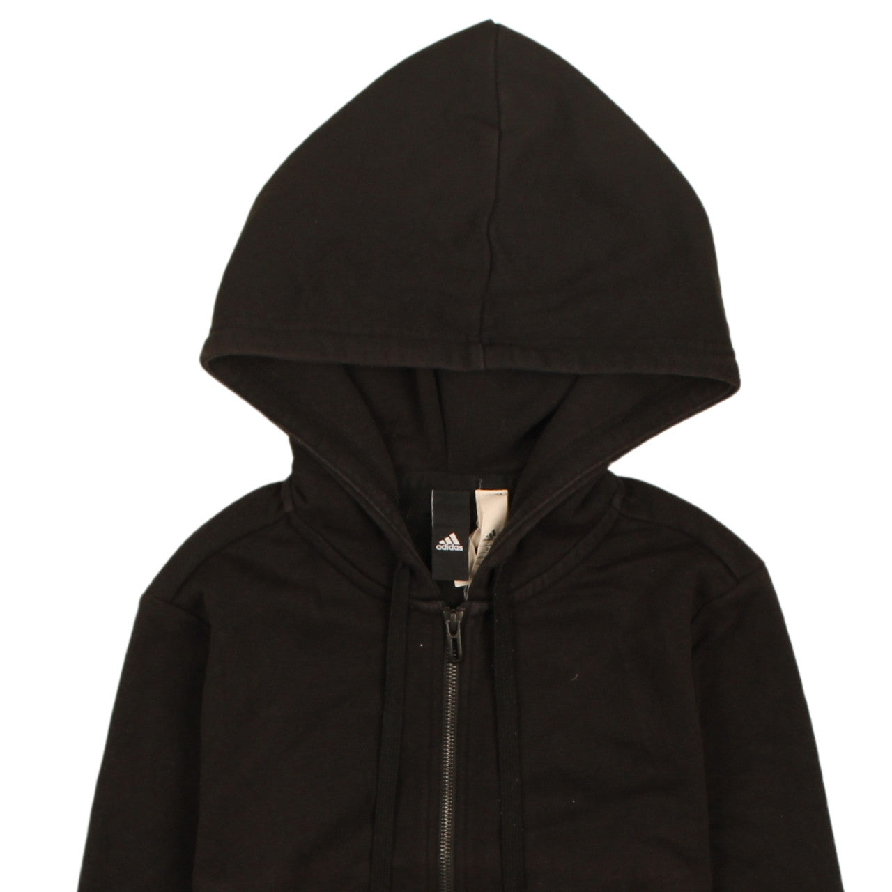 Adidas Men's Black Full Zip Hoodie Small Graphic Print Casual