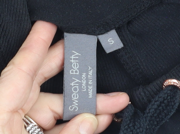 Sweaty Betty Women's Black Small Pullover Hoodie