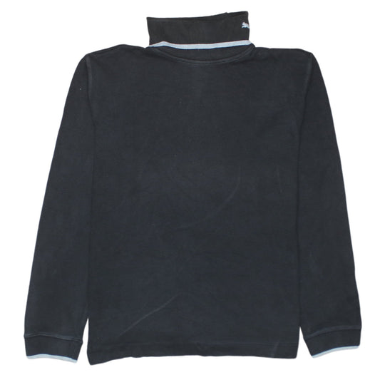 Puma Men’s Black XS Long Sleeve Polo Shirt