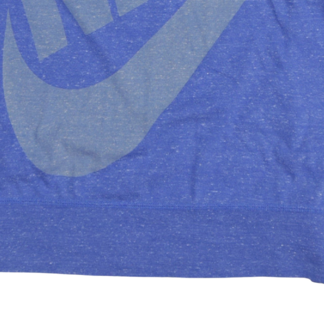 Nike Women Blue XL Pullover Sweatshirt Crew Neck Logo Cotton Blend