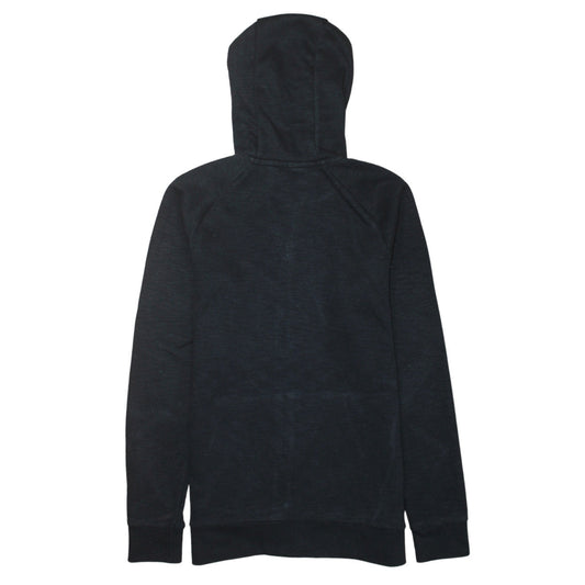 Nike Men's Black Full Zip Hoodie Small Cotton Blend Sportswear