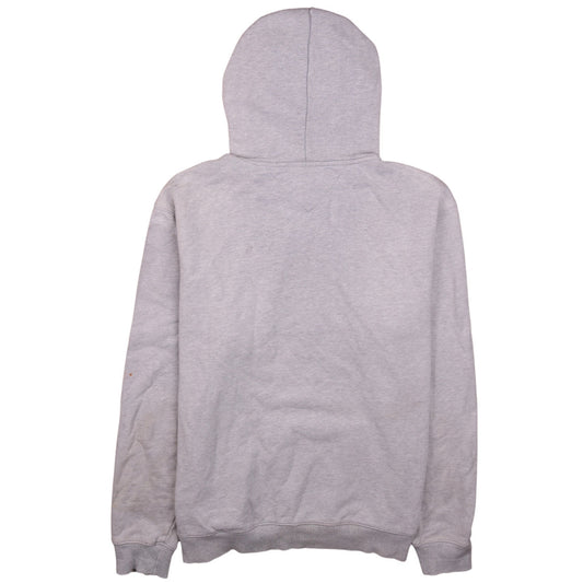 Tommy Hilfiger Mens Grey Pullover Hoodie Size L Classic Logo