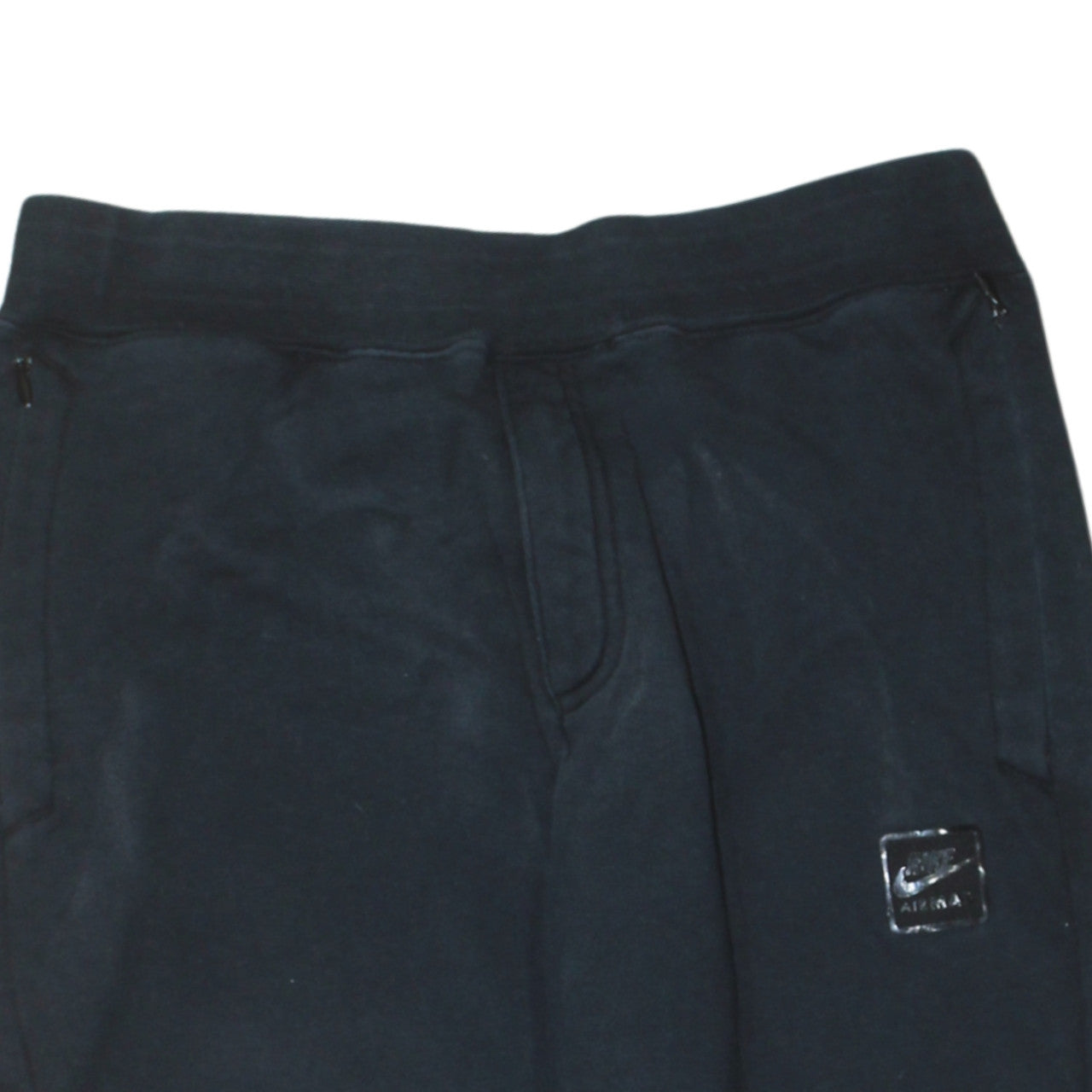 Additional view of Nike boys’ black jogger trousers, size 10, years fleece activewear pants
