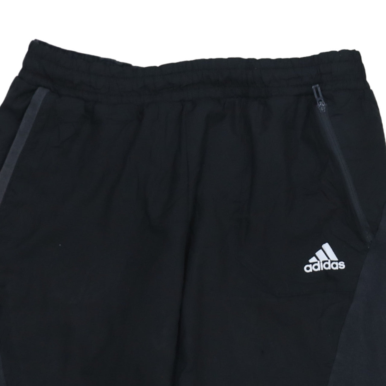 Adidas Men's Black Regular Fit Jogger Activewear Trousers M