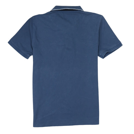 Hugo Boss Men's Blue Regular Fit Cotton Polo Shirt Size S