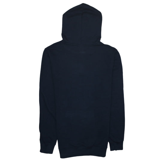 Champion Men’s Black Small Pullover Hoodie with Logo Print