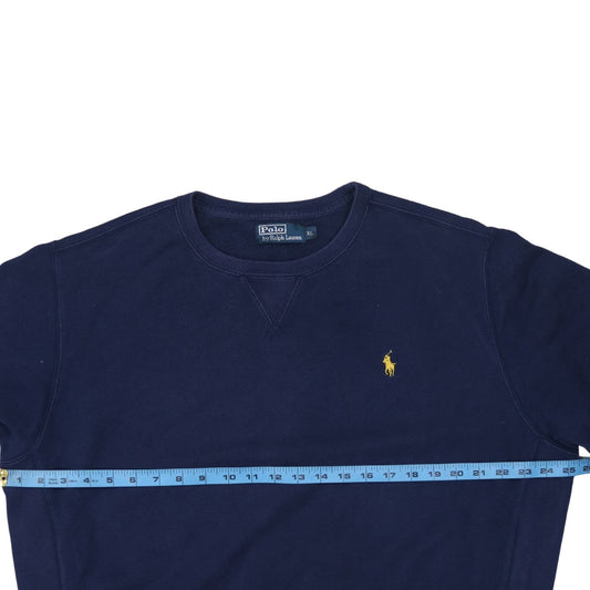 Ralph Lauren Men's Blue Crew Neck Pullover Sweatshirt XL
