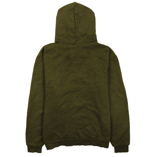 Puma Men's Green Pullover Hoodie Sweatshirt Size L