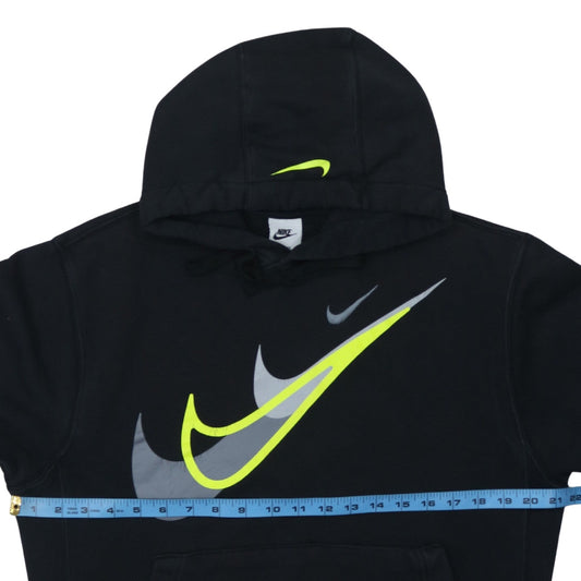 Nike Men's Black XS Pullover Hoodie Fleece Graphic Logo Sweatshirt
