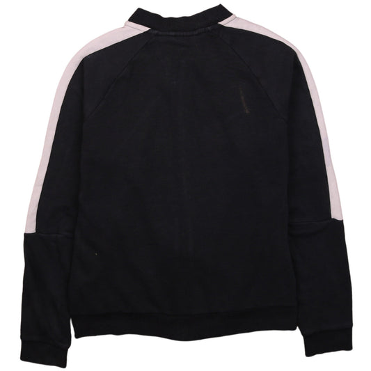 Puma Women's Black & White Full Zip Sweatshirt Size 14