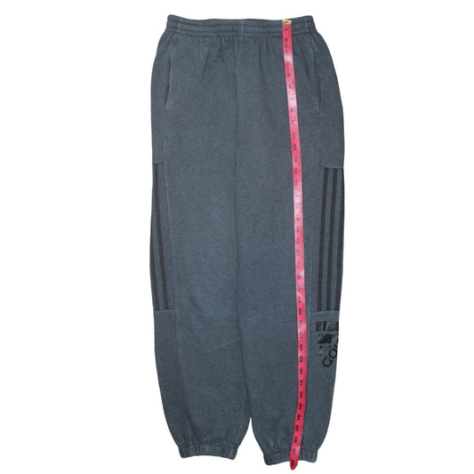 Adidas Boys Blue Jogger Sweatpants 13-14 Years Elastic Waist Pockets