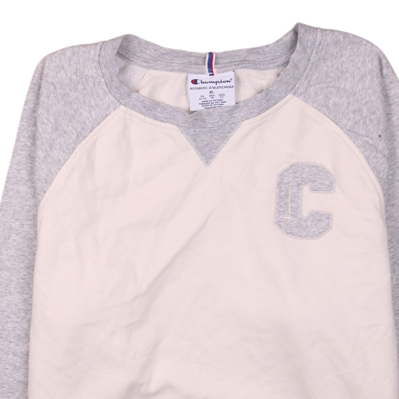 Champion Men's Grey XL Crew Neck Pullover Sweatshirt