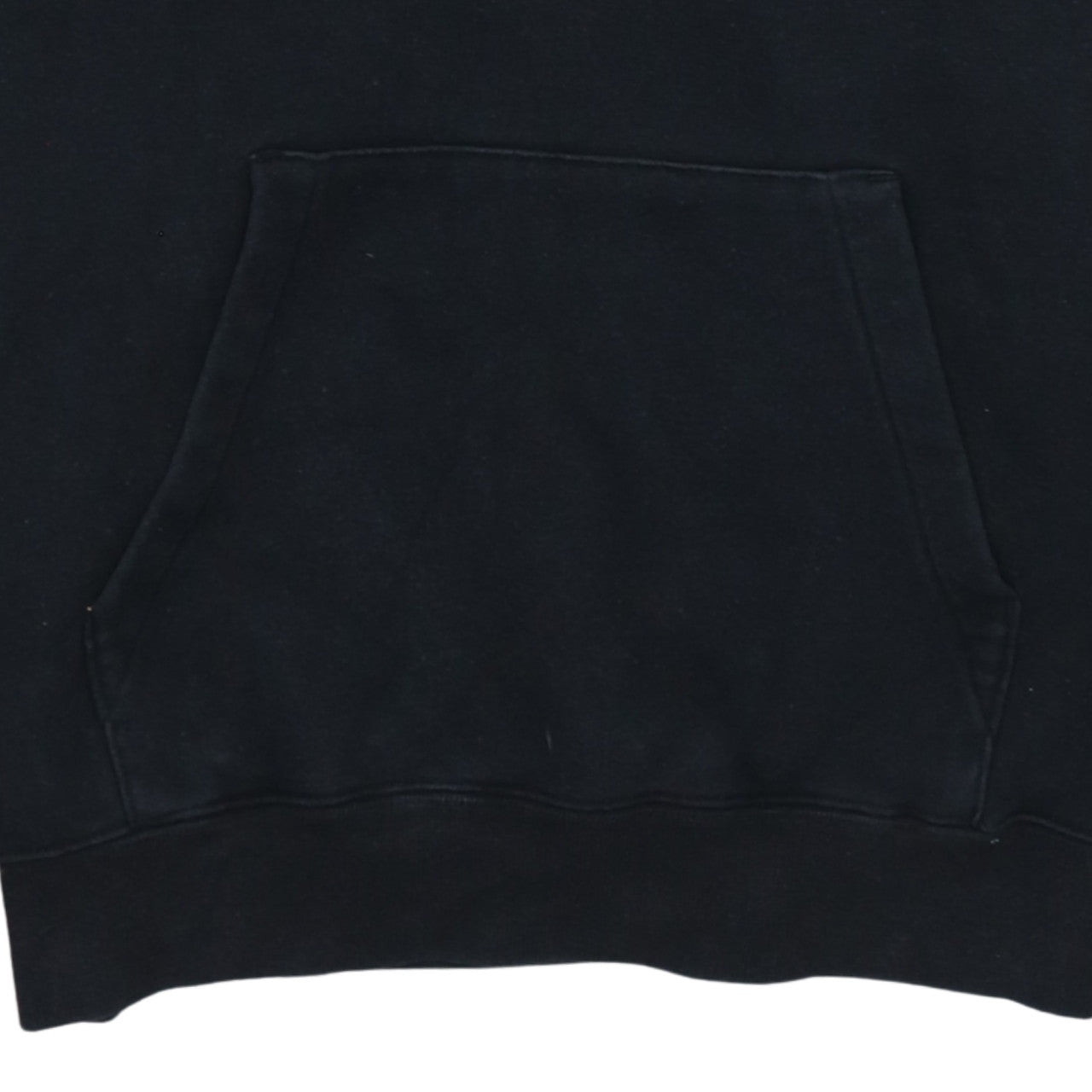 Champion Men's Black Pullover Hoodie Medium Fleece Logo Sweatshirt
