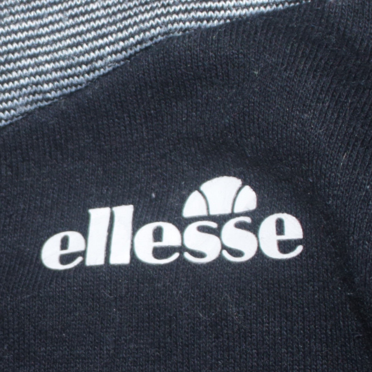 Ellesse Men's Black Full Zip Hoodie M Regular Fit Sports Style
