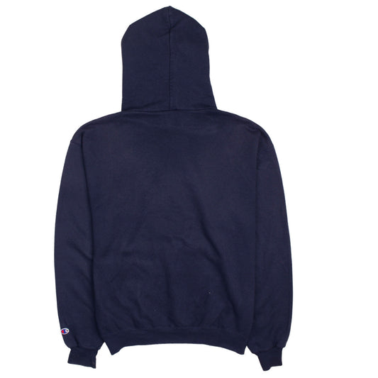 Champion Mens Blue M Pullover Hoodie Massasoit Community College
