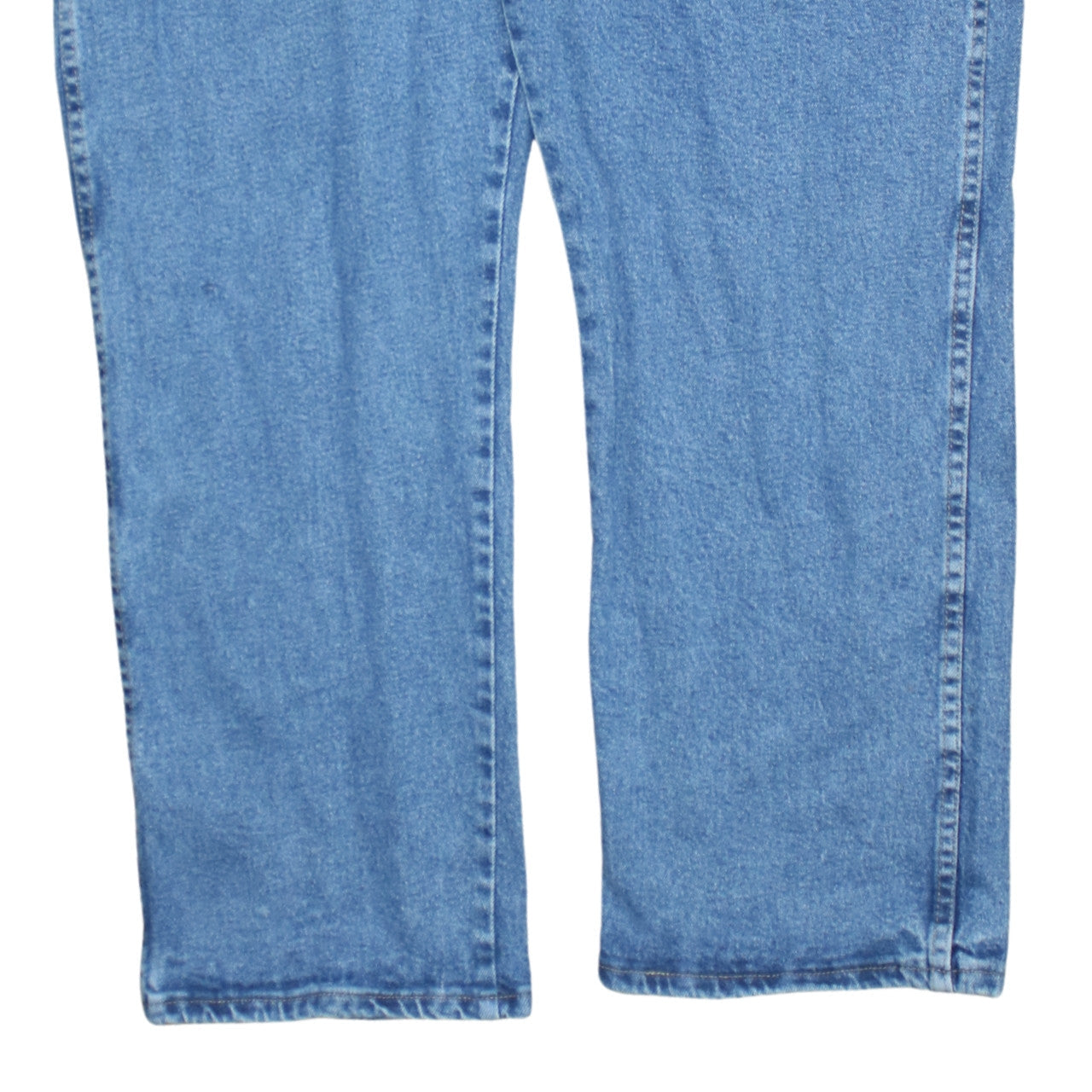 Wrangler Men's Blue 44x29 Regular Fit Straight Denim Jeans