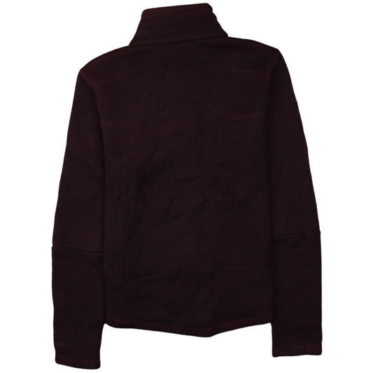 Columbia Womens Purple Fleece Full Zip Jacket M