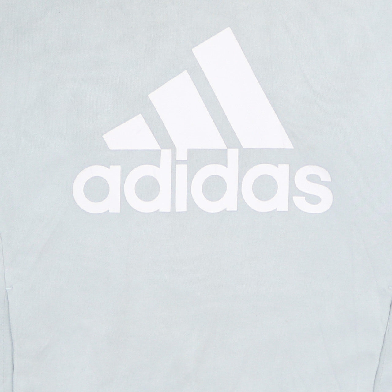 Adidas Womens Light Grey Pullover Hoodie XS Casual Logo Sweatshirt