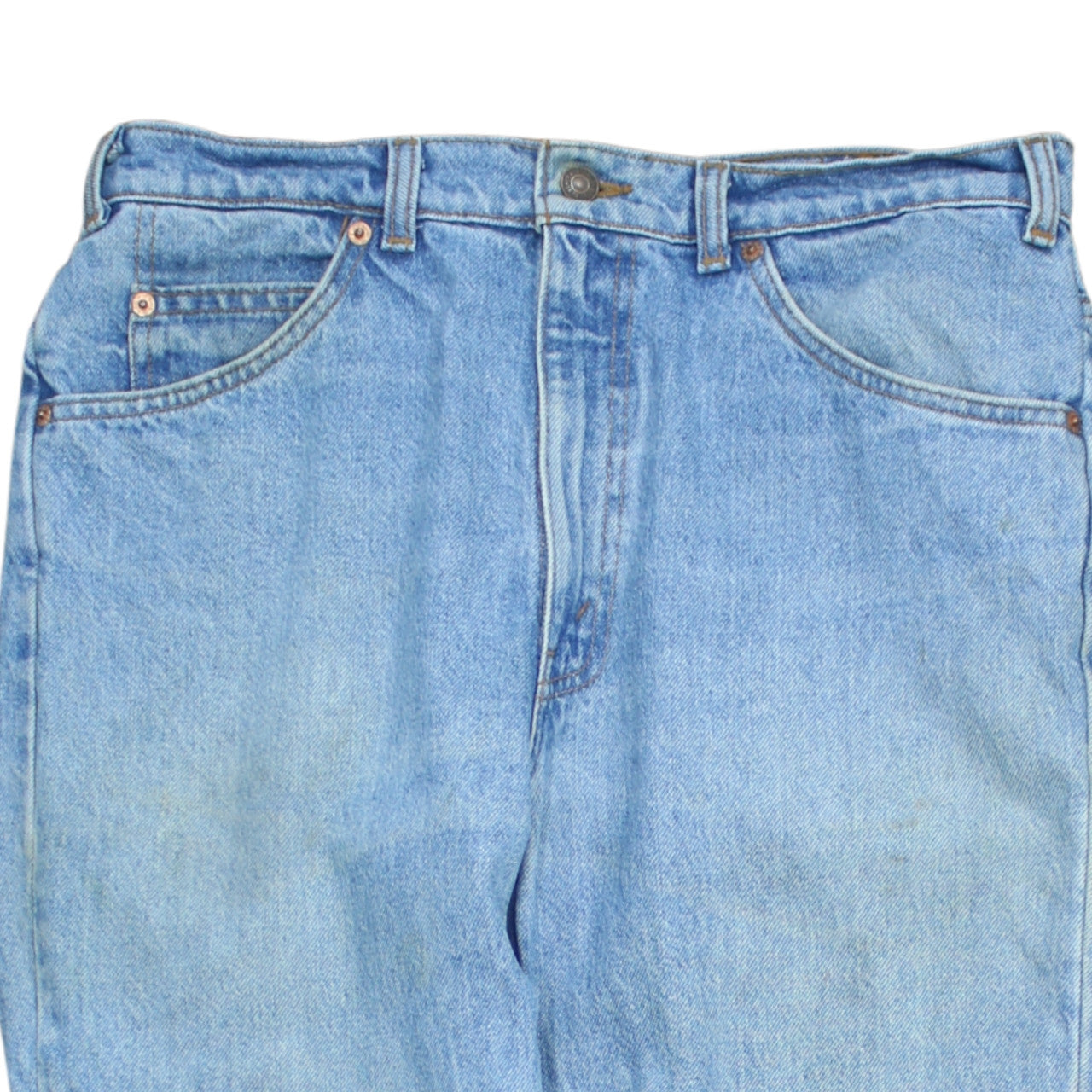 Levi's Men's Blue 34x32 Regular Fit Light Wash Straight Jeans