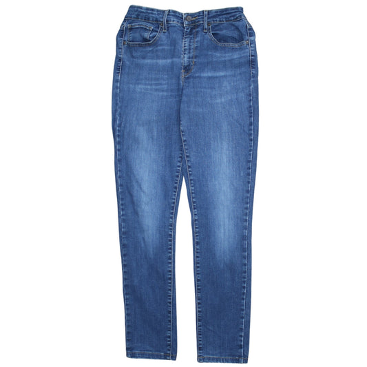 Levi's Women's Blue 721 High Rise Skinny Jeans Size 28