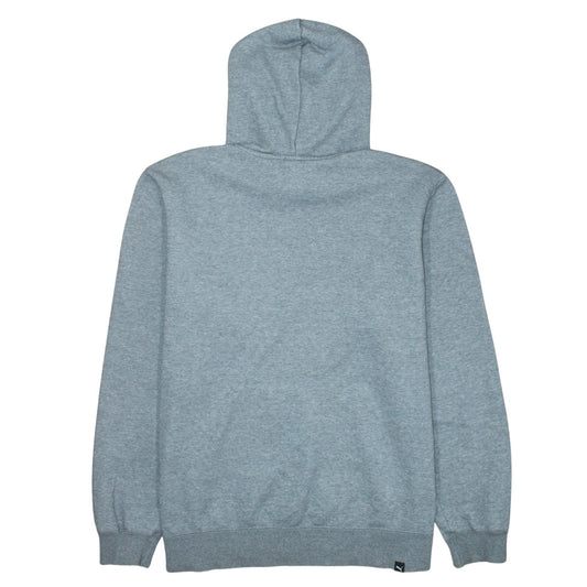 Puma Men's Grey XL Pullover Hoodie Sweatshirt Logo Fleece