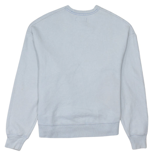Hollister Men's Blue Crew Neck Pullover Sweatshirt Size S
