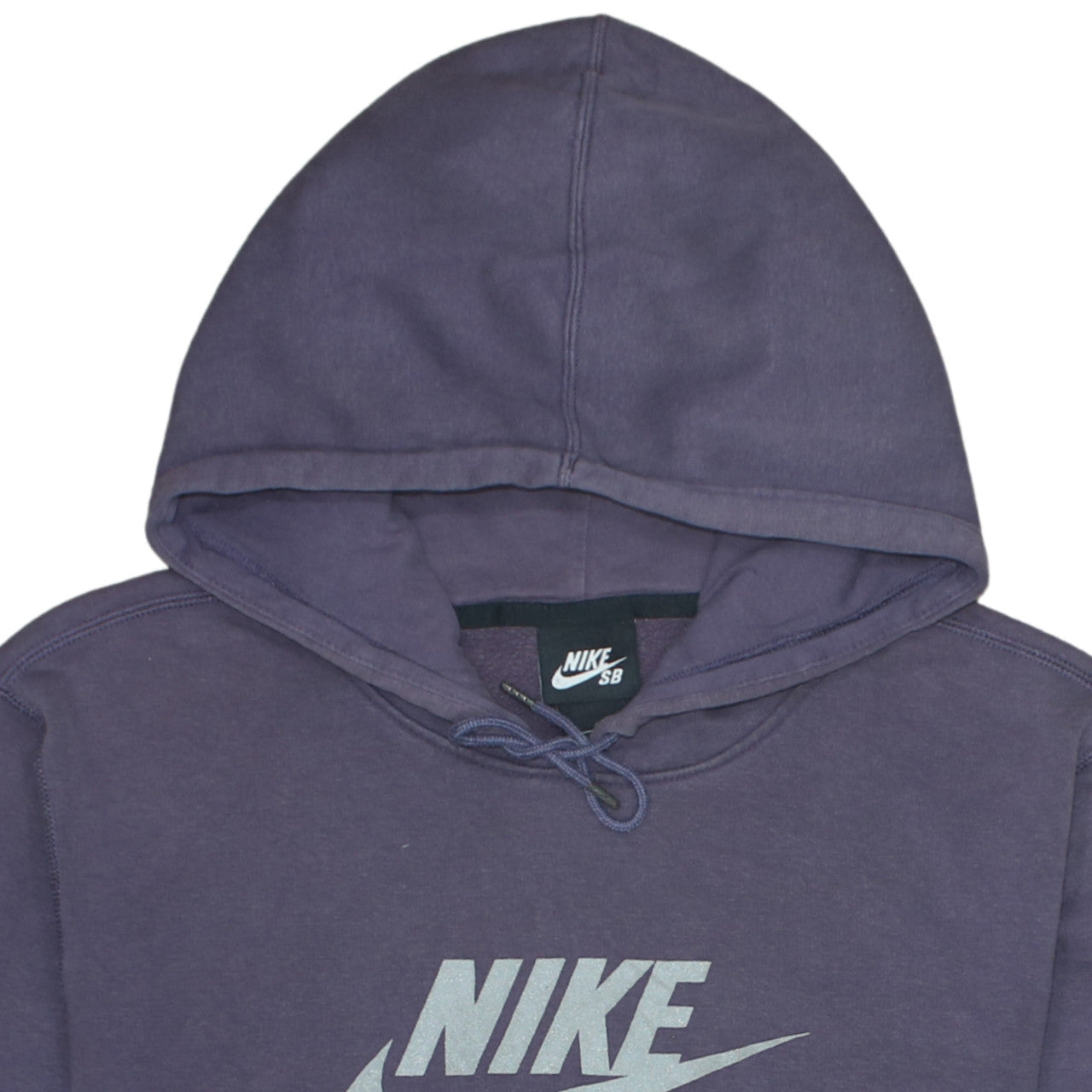 Nike SB Women's Purple Pullover Hoodie M 78% Cotton Skate Style