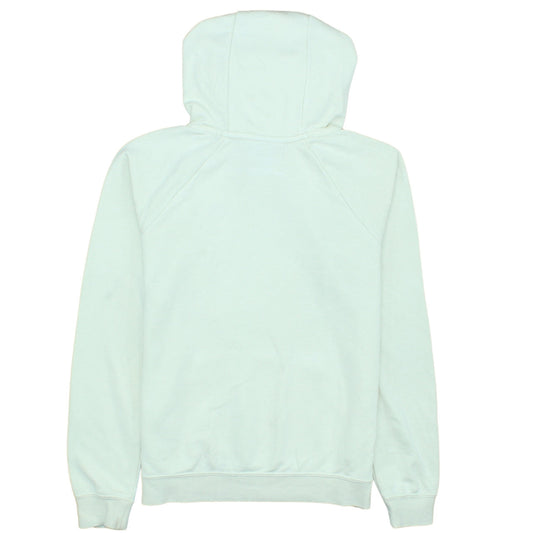 Nike Womens Beige Pullover Hoodie XS Cotton Blend Logo Sportswear