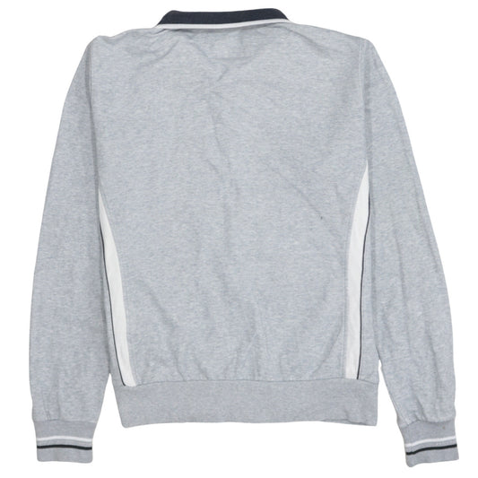 Champion Women's Grey Full Zip Hoodie L Sportswear Sweatshirt