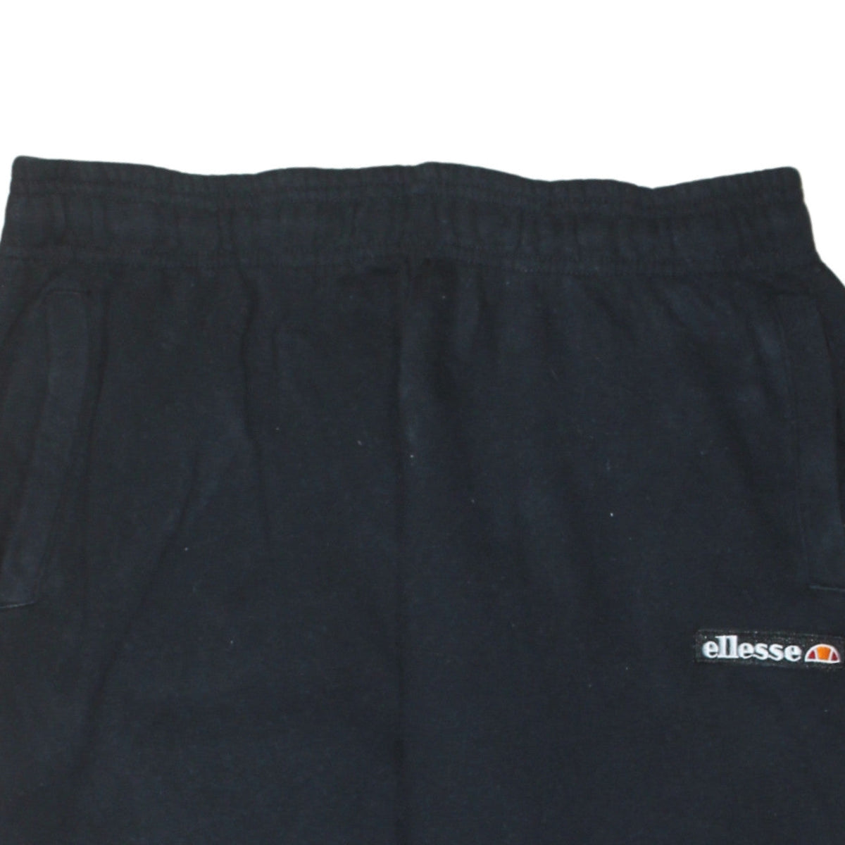 Additional view of Ellesse Women's Black Joggers L Cotton Blend Fleece Tapered Sweatpants