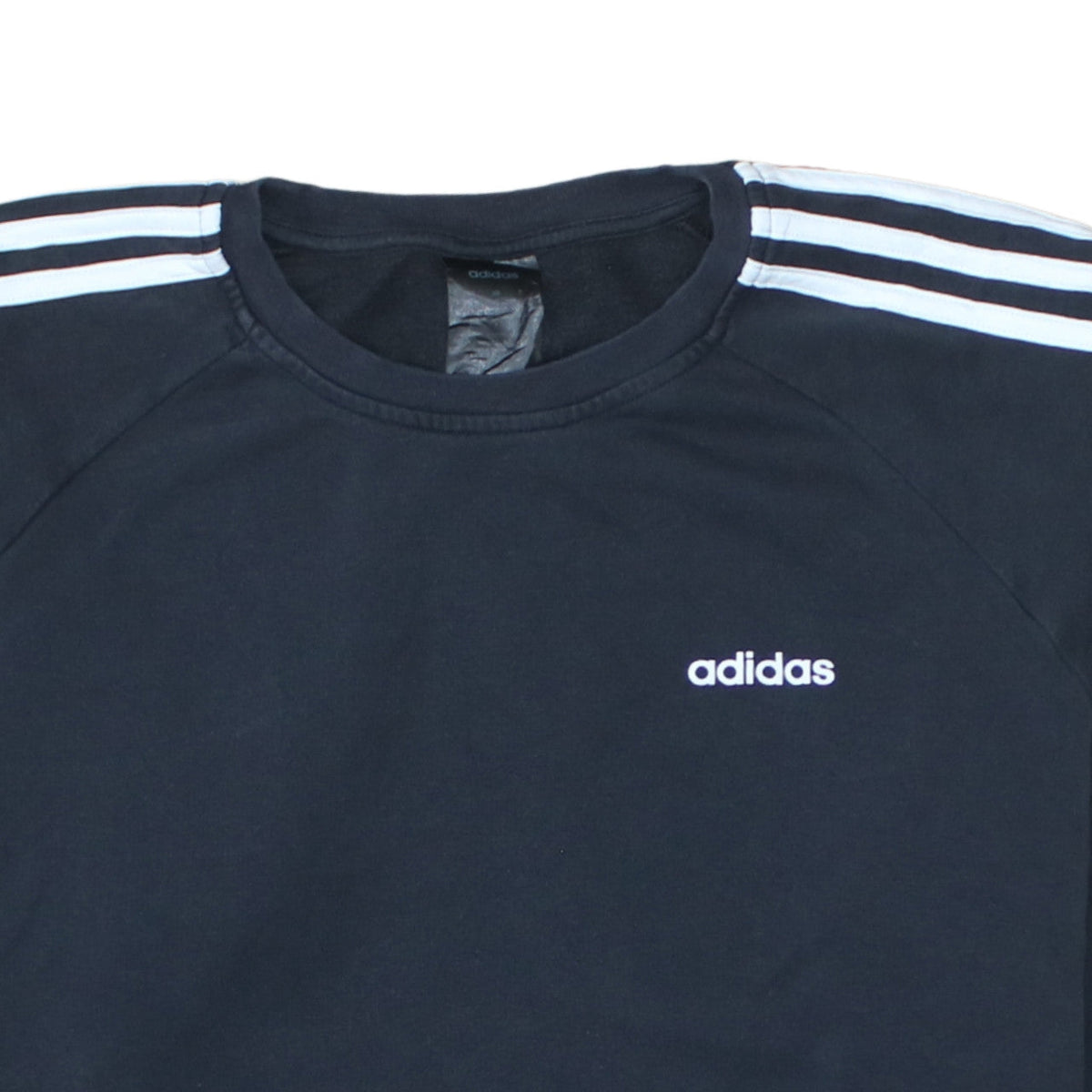 Additional view of Adidas Women's Black Crew Neck Pullover Sweatshirt, size M, Classic Fit