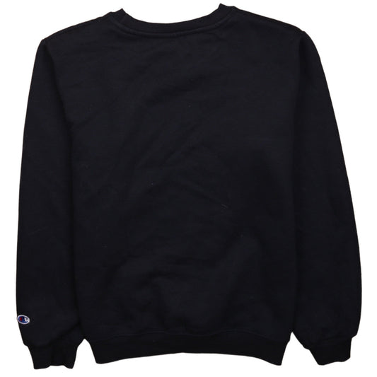 Champion Women's Black Large Crew Neck Pullover Sweatshirt