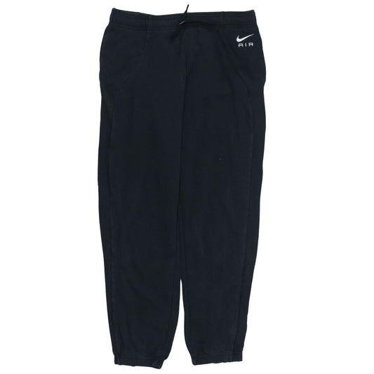 Nike Women Black Air Fleece Jogger Sweatpants Size L Regular Fit